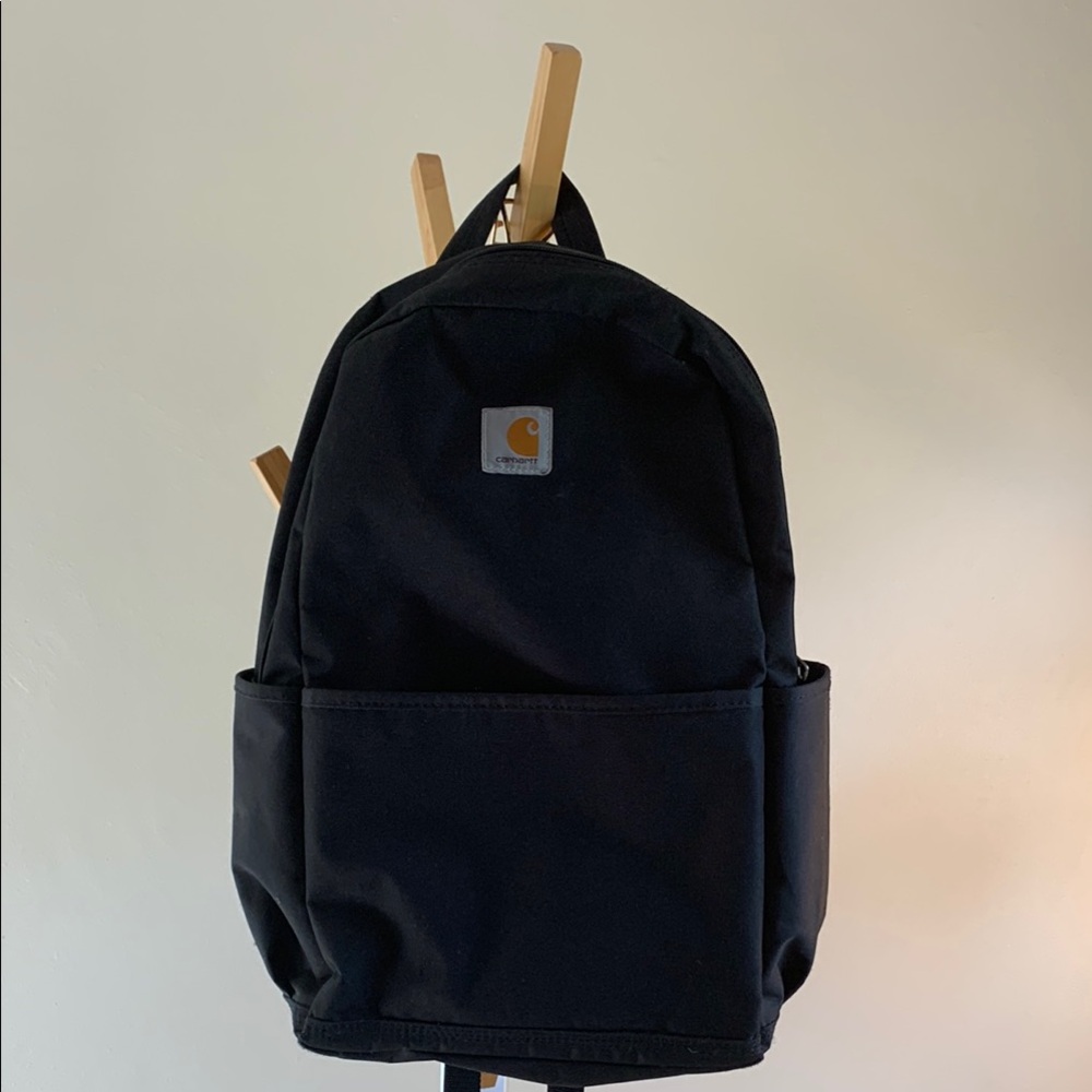 Carhartt Black Backpack Durable Canvas Design